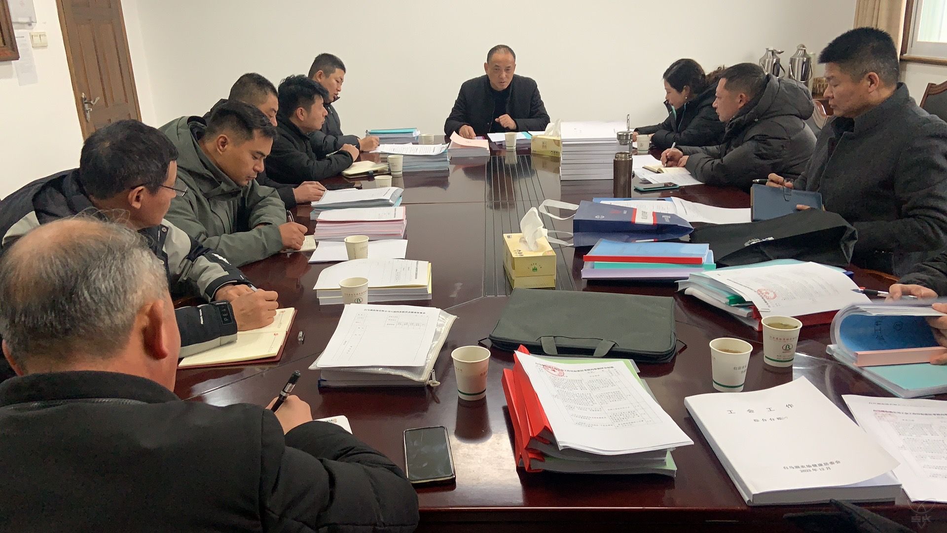 农场公司工会召开2023年基层工作总结考核会